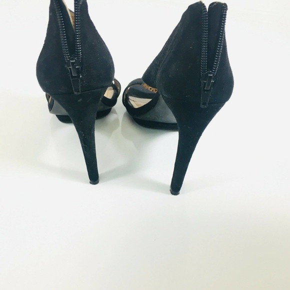 BCBGeneration  Cage Open Toe Leather Heels 8.5b BCBG Kadia - Picture 4 of 5